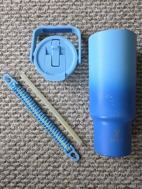 Meoky 40 oz Tumbler with Handle and Straw